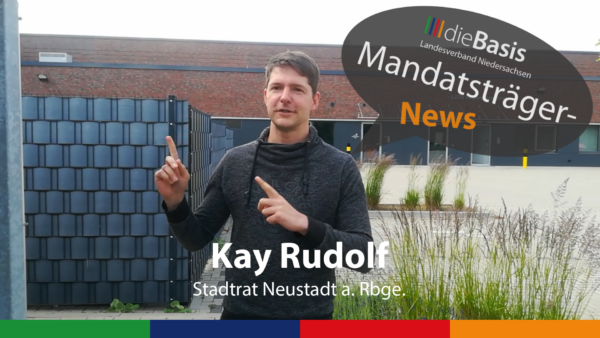 Kay Rudolf, Mandatsträger der Partei dieBasis in Neustadt am Rübenberge