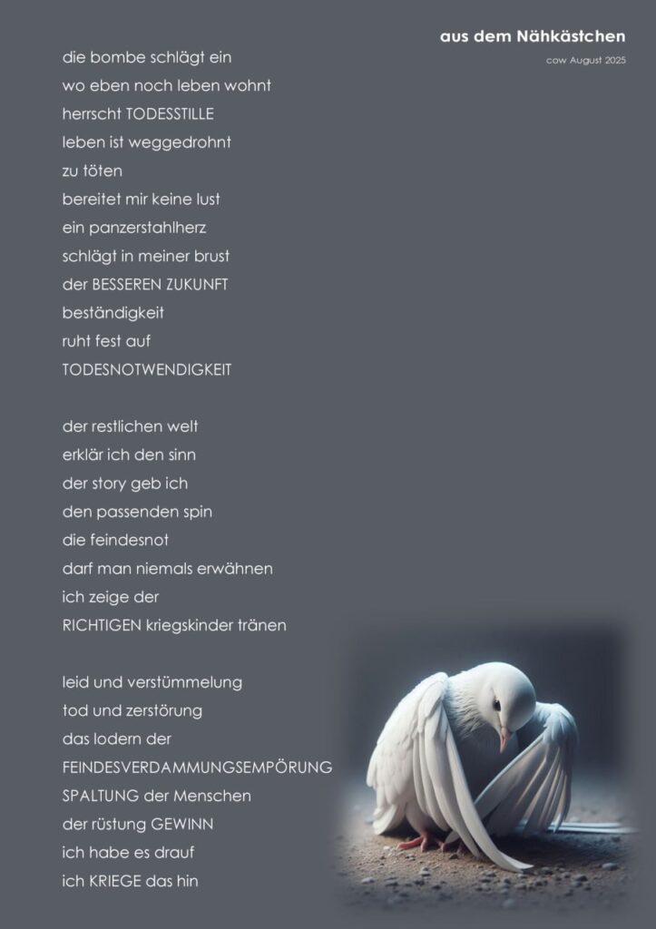aus dem Naehkaestchen Conny Weituschat