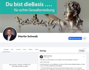 Wichtiges Statement von Martin Schwab zur Inhaftierung von Reiner Füllmich