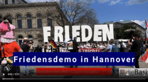 Friedensdemo am 13.05.2023 in Hannover: Schutz der Meinungsfreiheit – Keine Waffen in Kriegsgebiete!